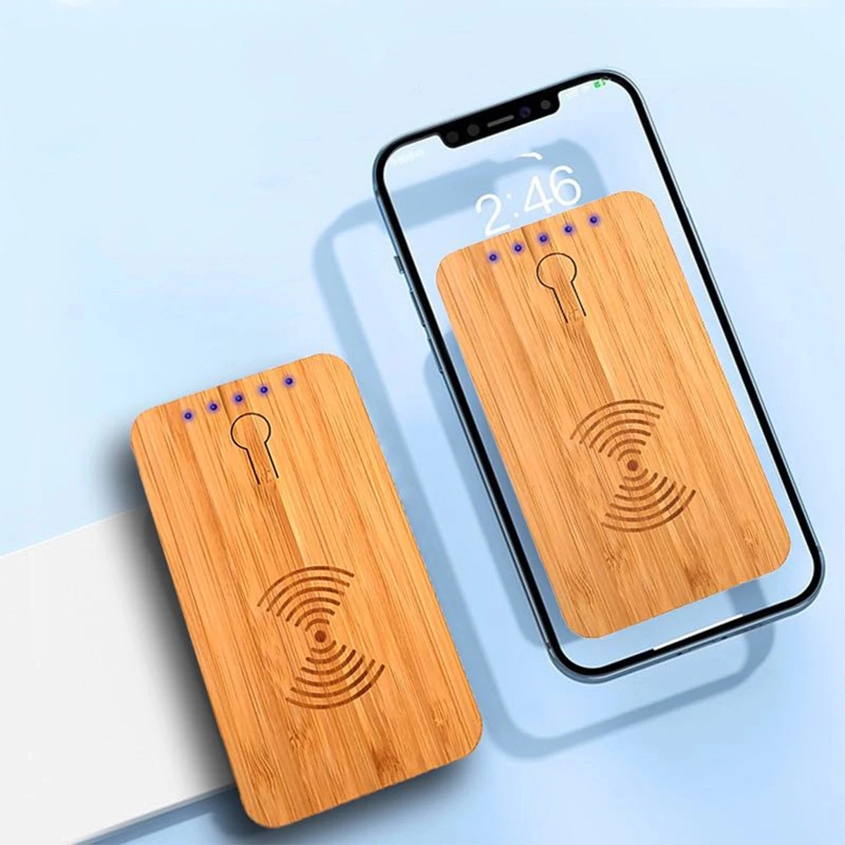 5000mAh Wireless Dual Port Power Bank 1