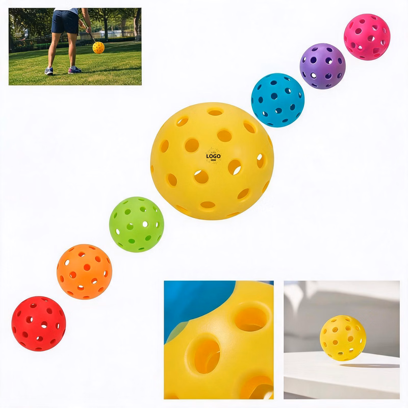 Multi-color Outdoor Pickleball Training Balls