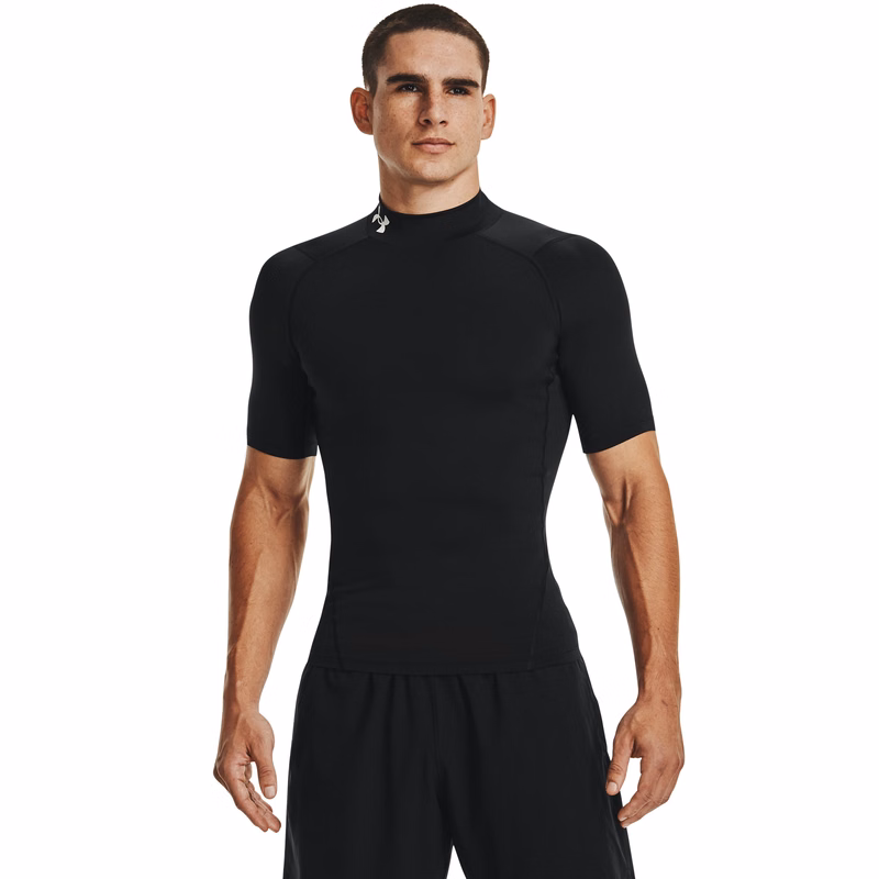 HeatGear Compression Men's Mock Short Sleeve
