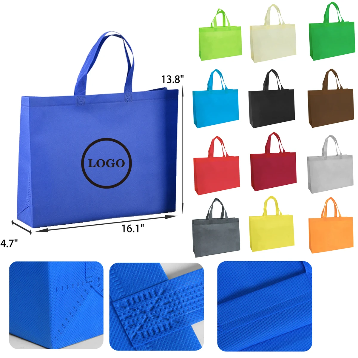 Waterproof Laminated Non Woven Tote Bag 1