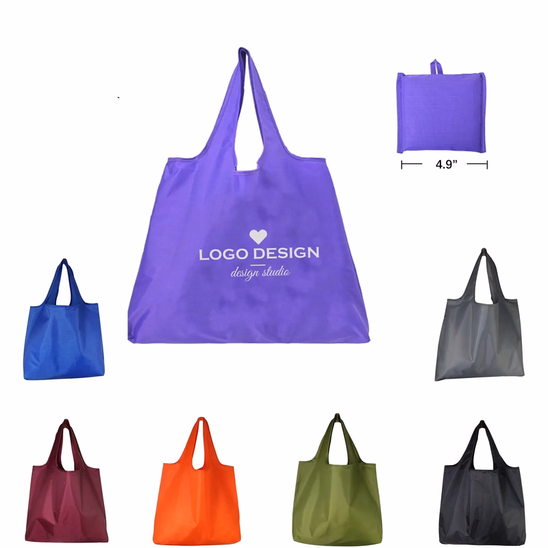 Fold Away Carryall Tote Bag