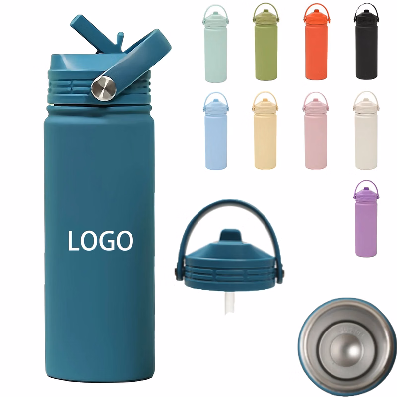 17oz Stainless Steel Insulated Sports Bottle