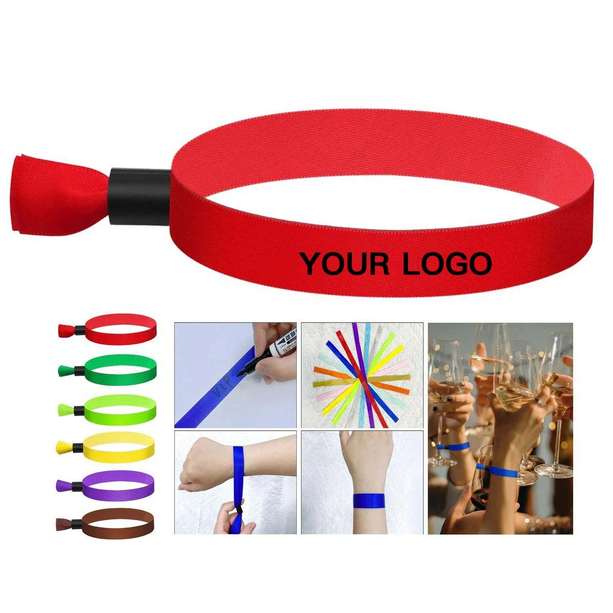 Polyester Wristband for Concerts and Festivals 1