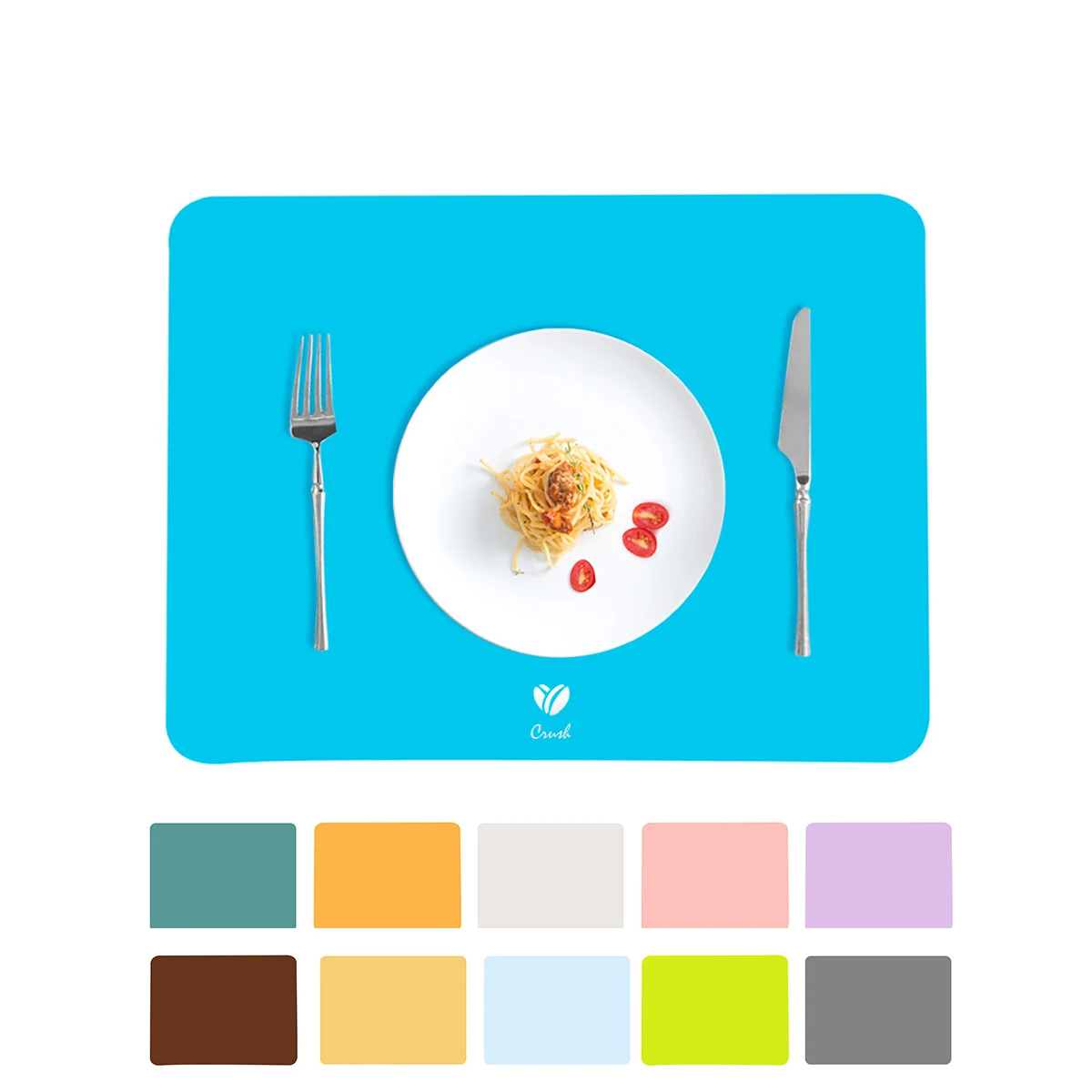 Thicken Silicone Table Insulation Placemat 1
