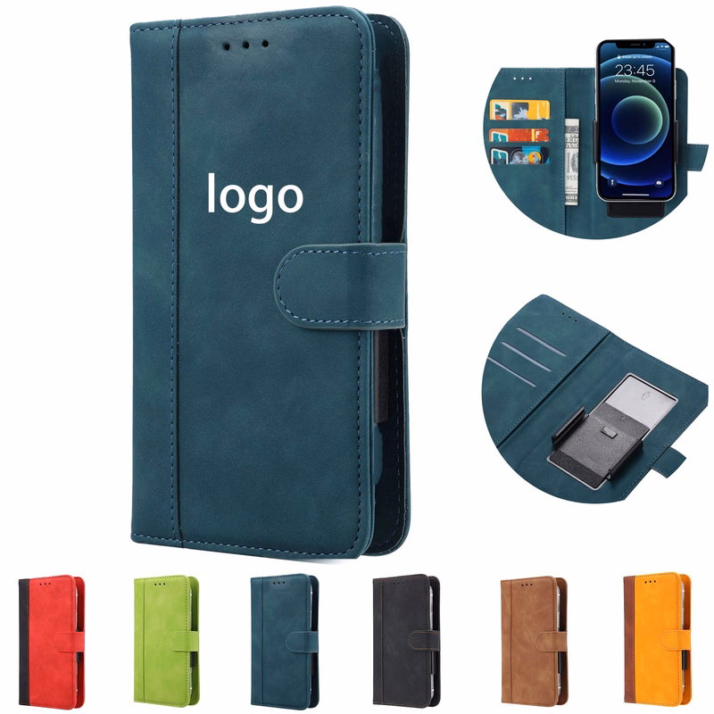 Bifold Push Clip Phone Case
