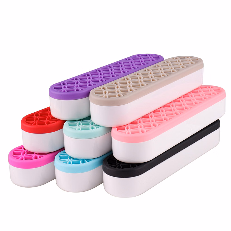 Desktop Silicone Lipstick Storage Cosmetic Display Holder