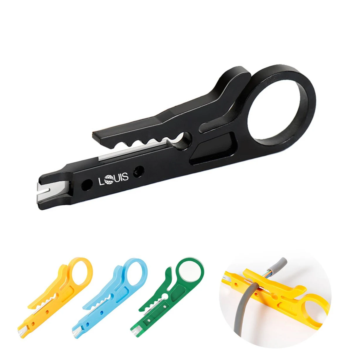 Network Cable Stripper and Punch-down Tool 1