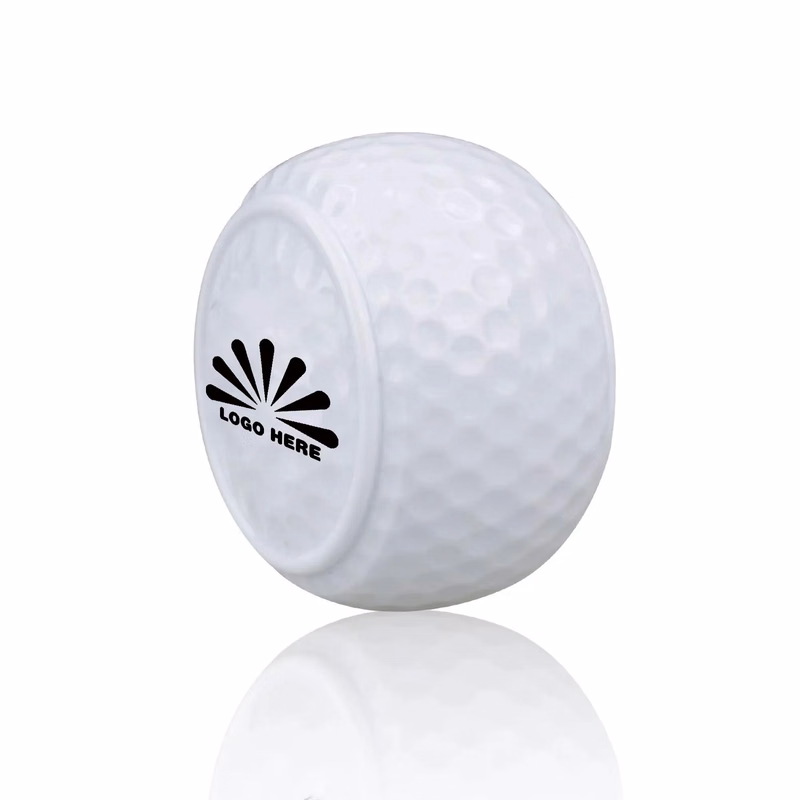Golf Practice Ball Flat Customizable Logo