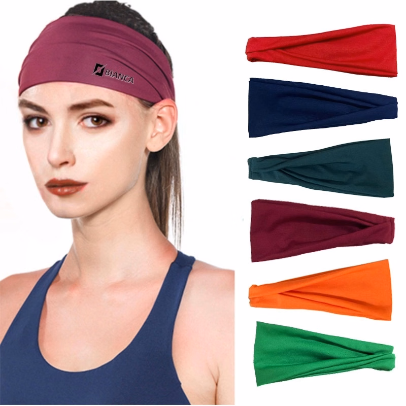 Unisex Elastic Sweat-Absorbent Sports Headband
