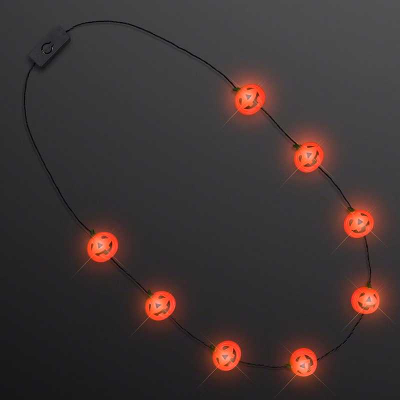 Little Light Charms Pumpkin Necklace