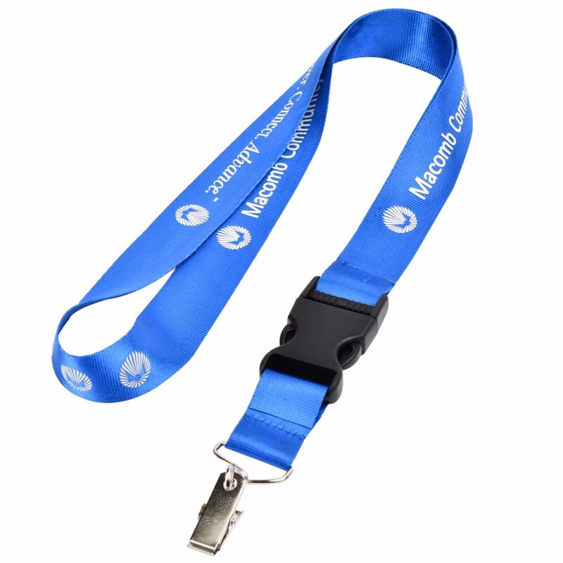 12" Nylon Lanyards with Buckle Release
