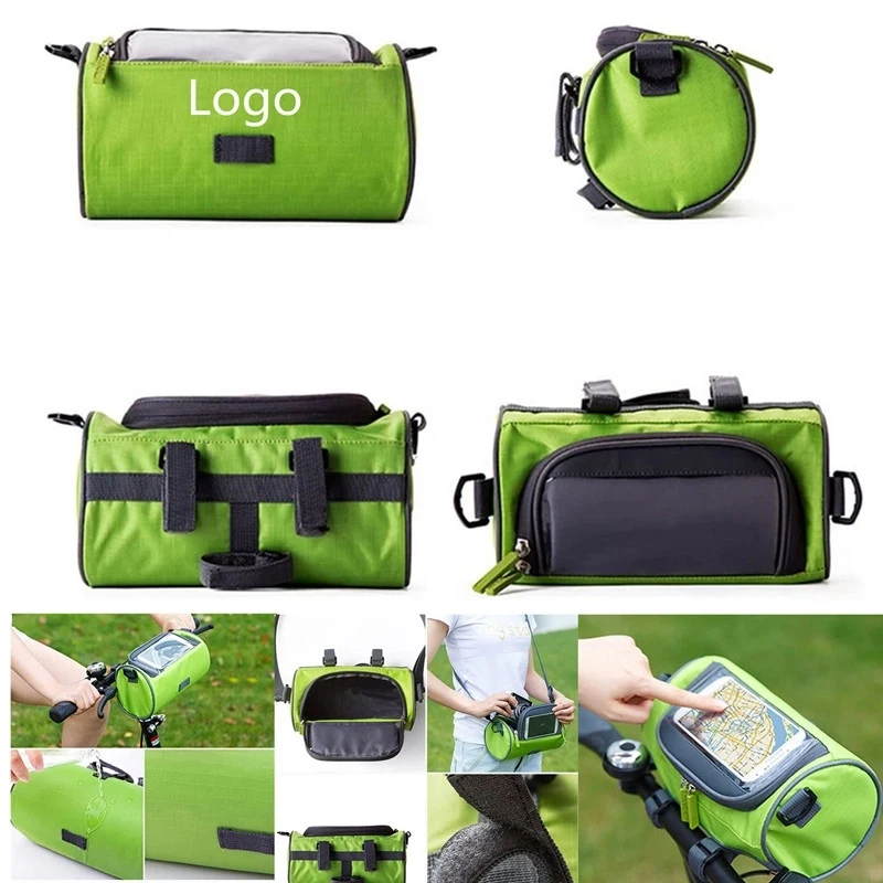 Transparent waterproof bicycle front pocket 1