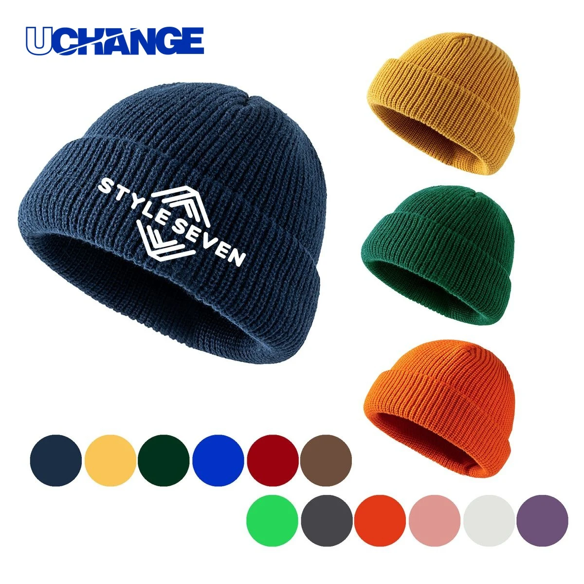 Soft Knitted Beanie Hat Headwear 1