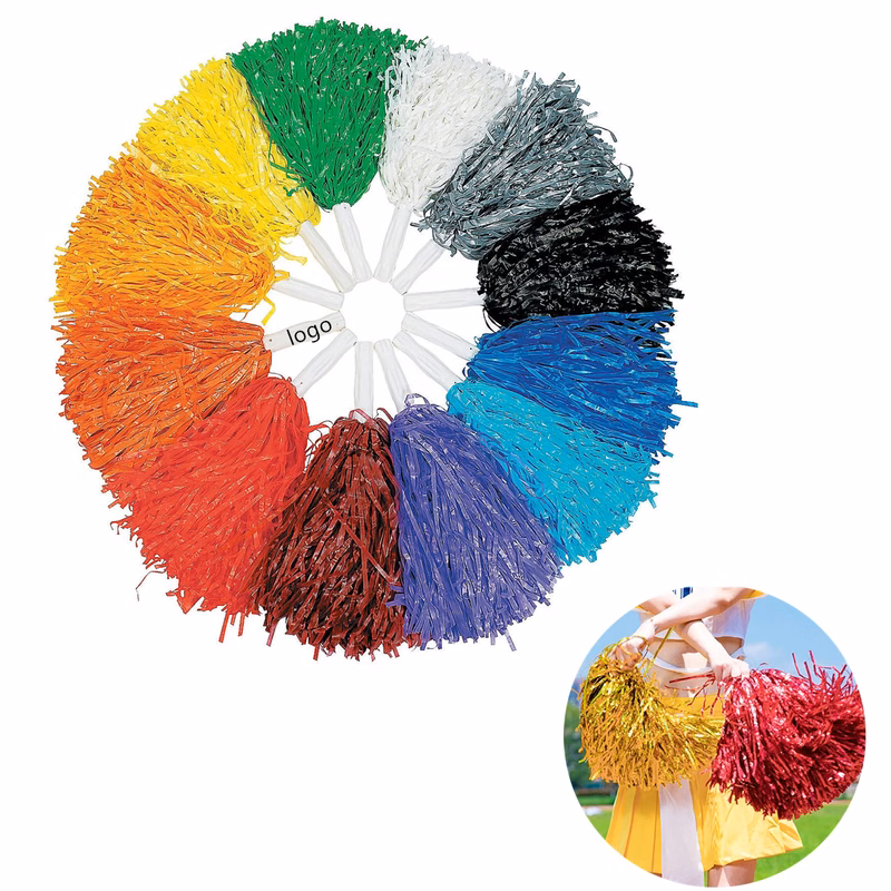 Cheerleader Pom Pom Assortment School Spirit Supplies