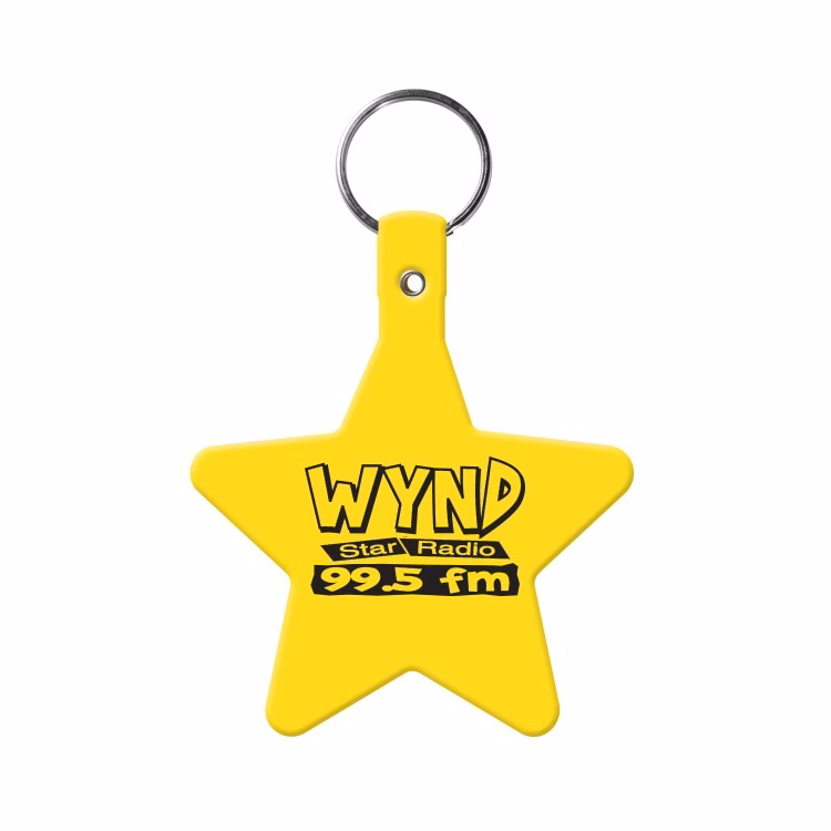 Star Flexible Key Tag