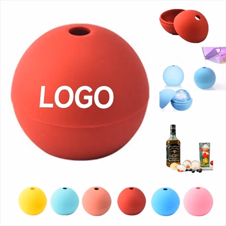 Single-Cavity Silicone Ice Cube Tray