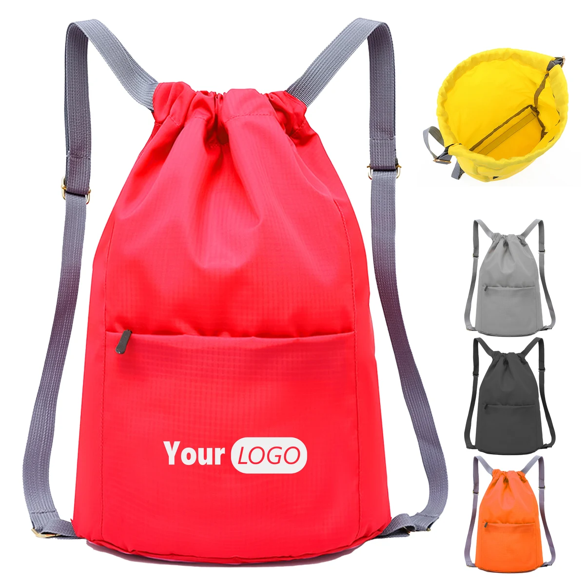 Oxford Convenient And Compact Drawstring Backpack For All Occasions 1