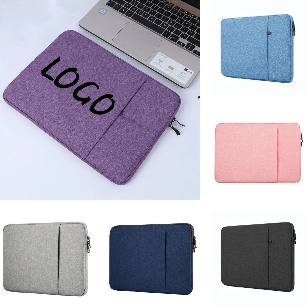 15.6" Laptop Sleeve Case Cover Tablet Protective Bag 1