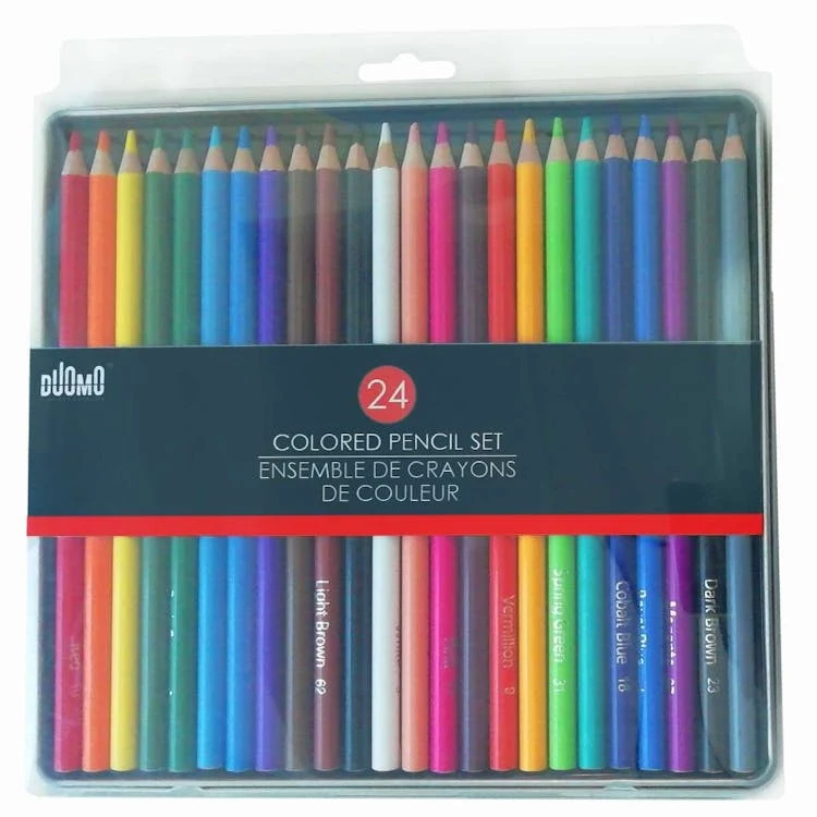 Premium Colored Pencils Sets - 24 Colors 1