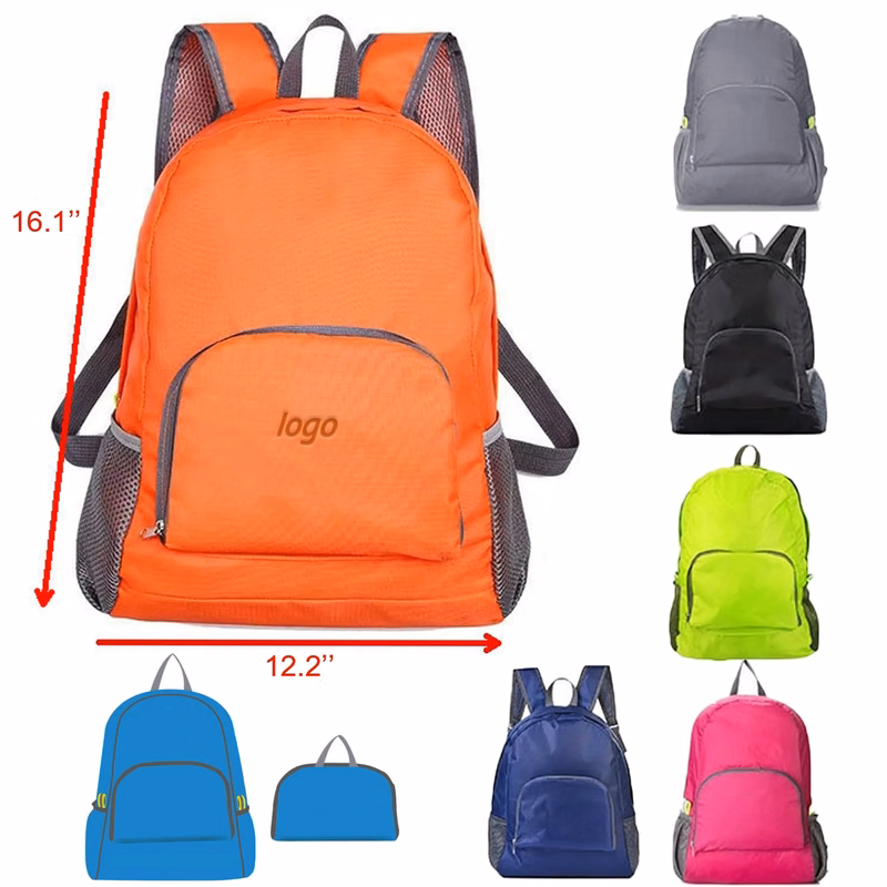 Oxford cloth folding backpack