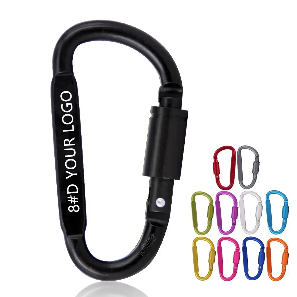 Aluminum Alloy Mountaineering Buckle With Lock 1