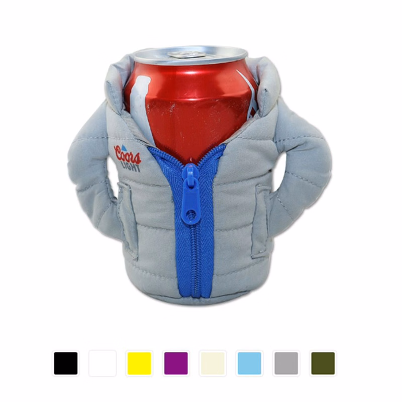 Neoprene Puffy Jacket Can Coolie