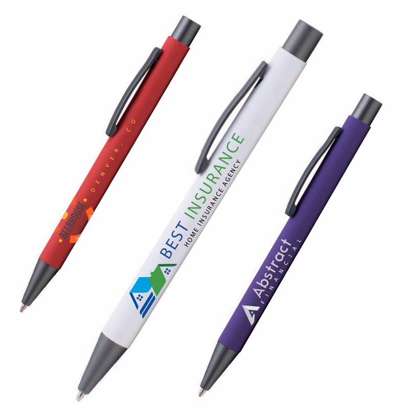 Catalyst Softy Metal Pen (Full Color Imprint)