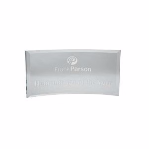 Presentation Series Crescent Glass (13" x 7")