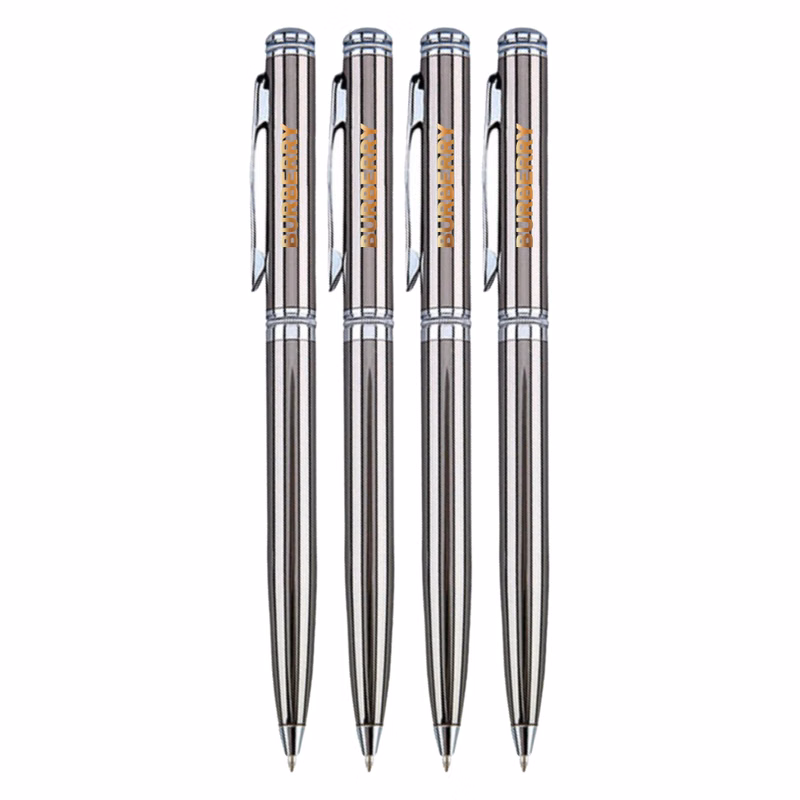 Union Printed - Bull Solid Brass Twist Metal Pen