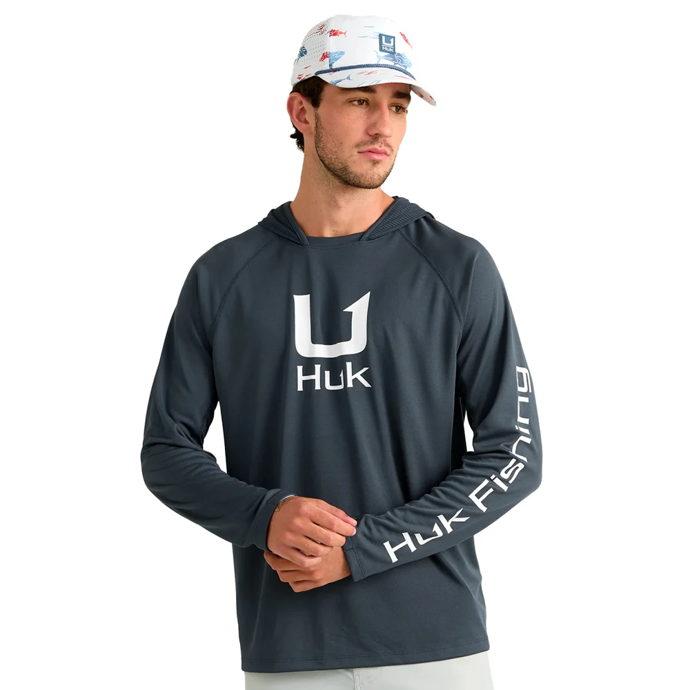 Huk® Men's HydroCool Performance Full Sleeve Hoodie 1
