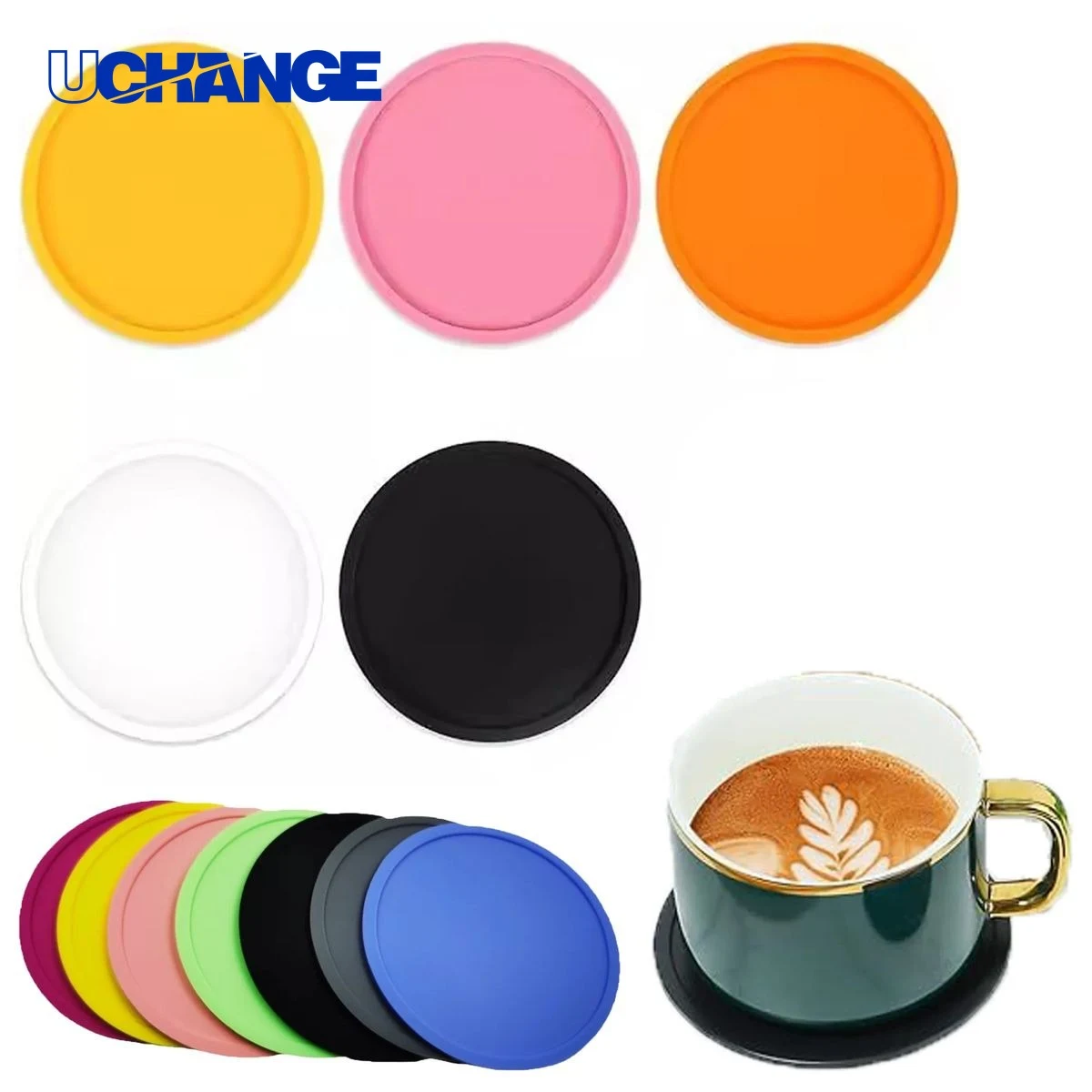 Customized Silicone Anti Slip Coaster Mat 1