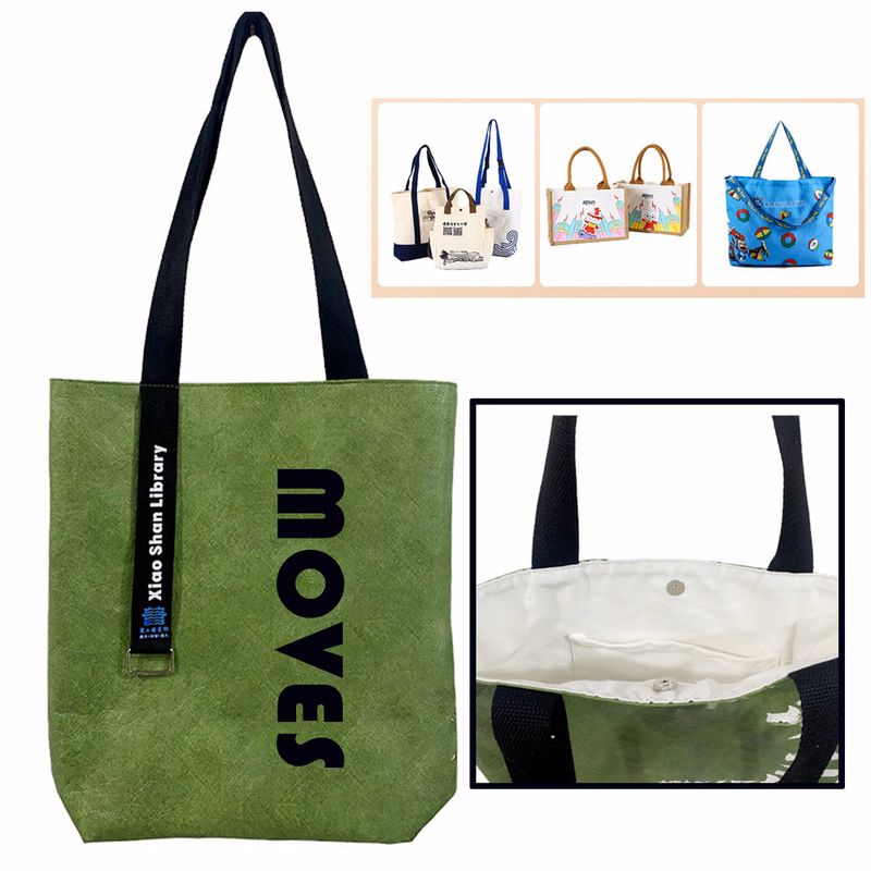 Portable DuPont Paper Canvas Bag