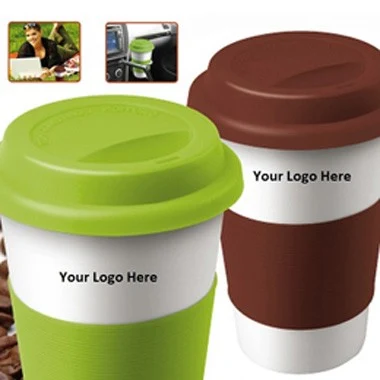 12.5" oz. Eco-Friendly Ceramic Mug, Set of two 1