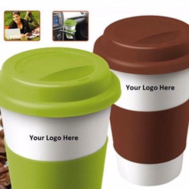12.5" oz. Eco-Friendly Ceramic Mug, Set of two