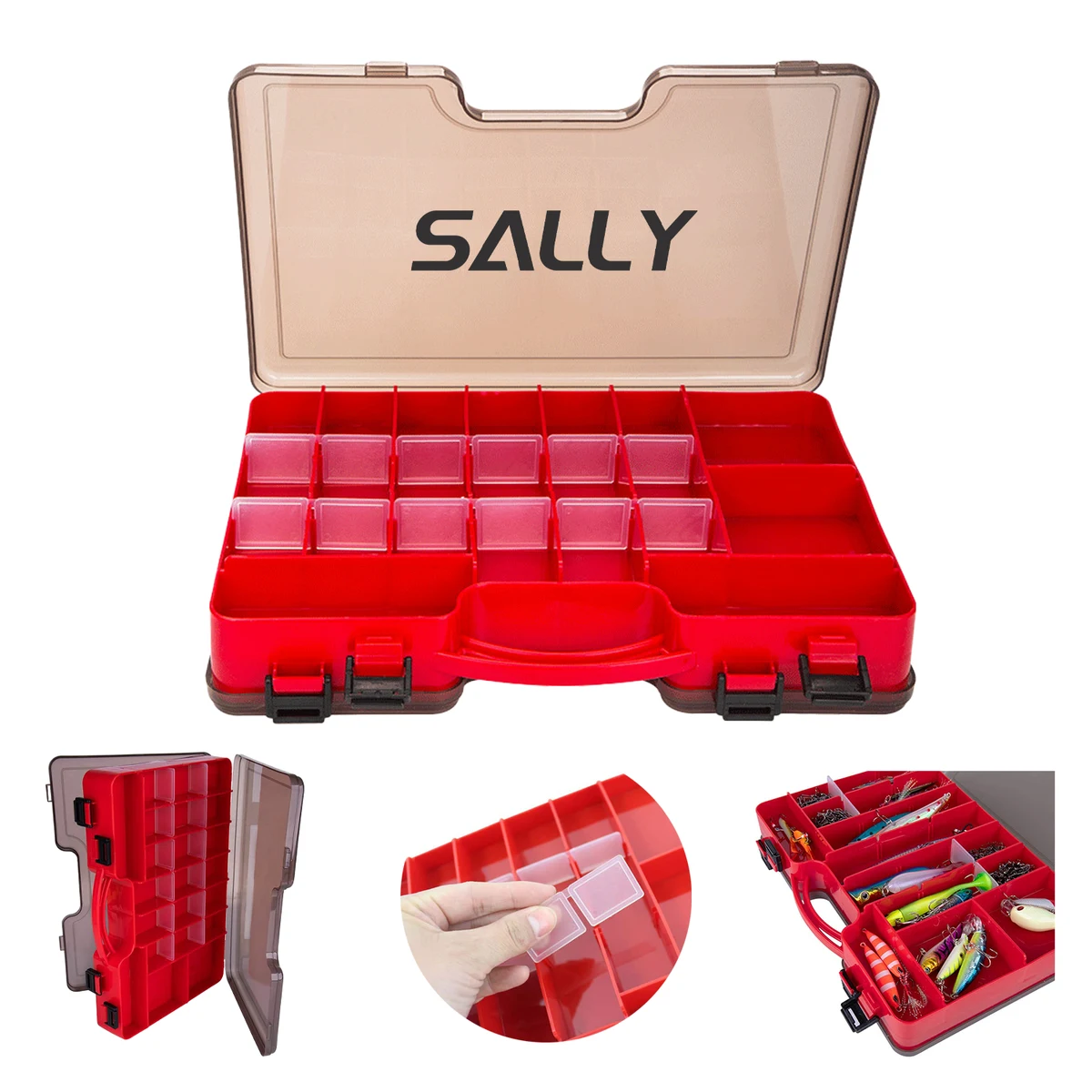 Double Sided Fishing Tackle Box 1