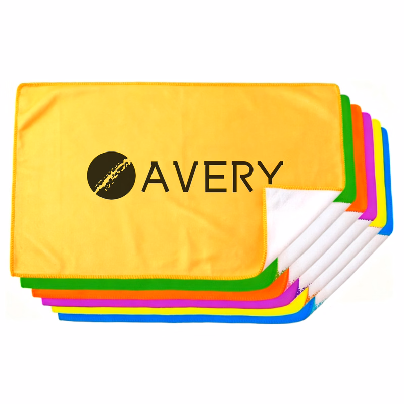 11 x 17-Inch Custom Microfiber Rally Towel