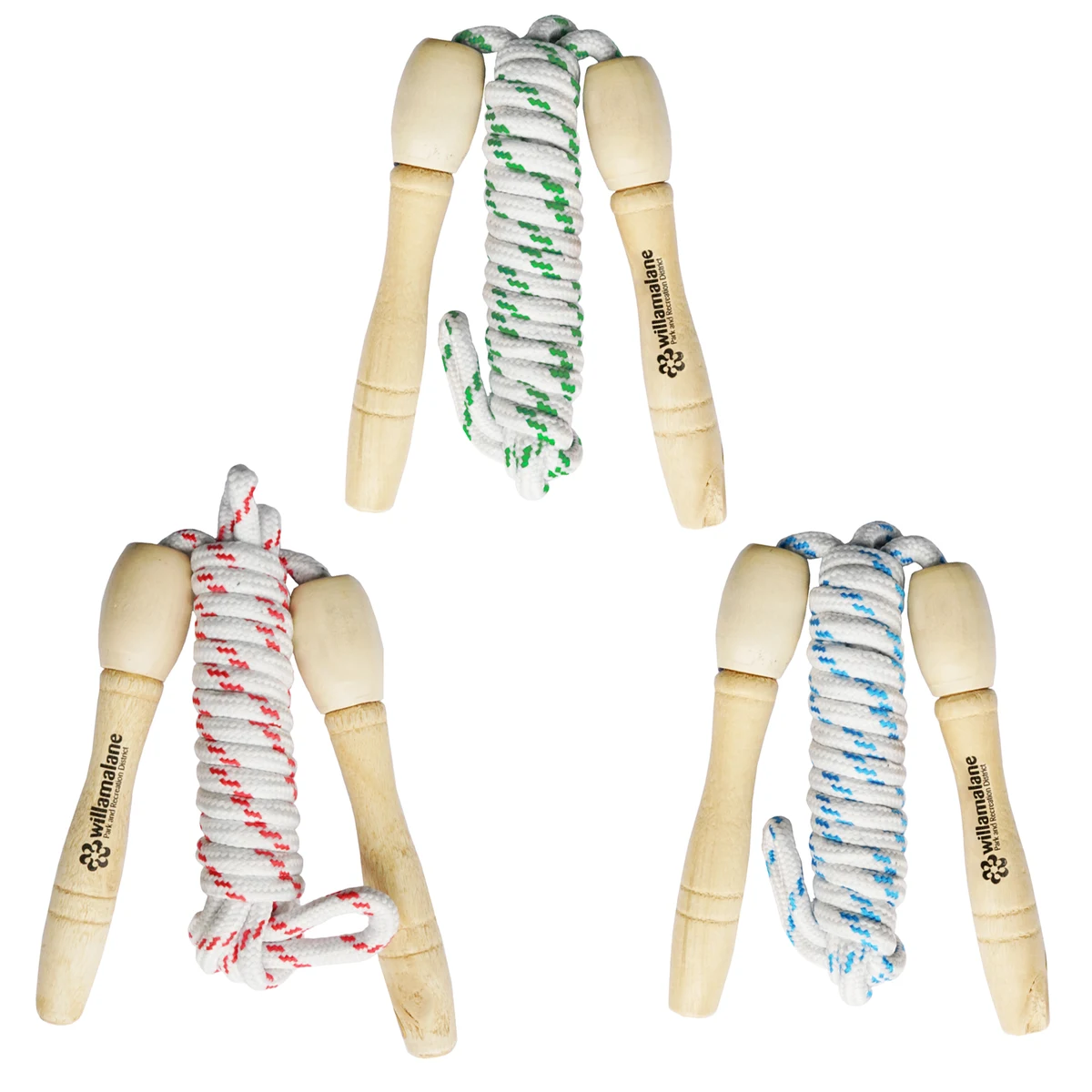 7" Wooden Handle Jump Rope 1