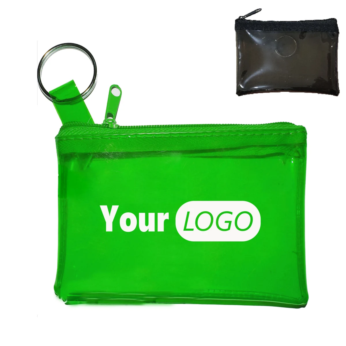 Pvc Zippered Coin Purse 1
