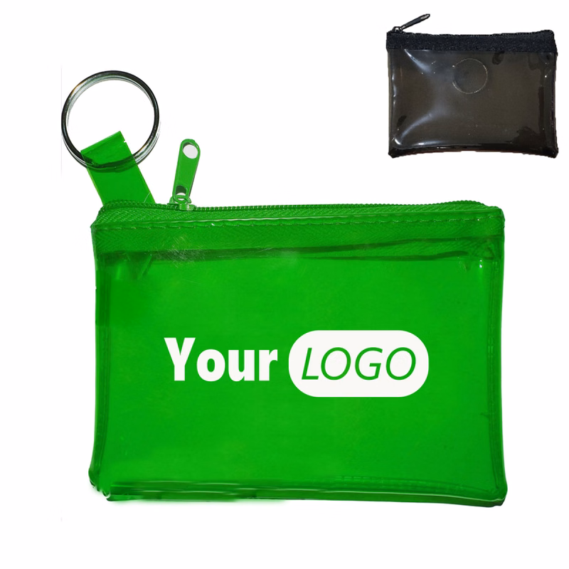 Pvc Zippered Coin Purse