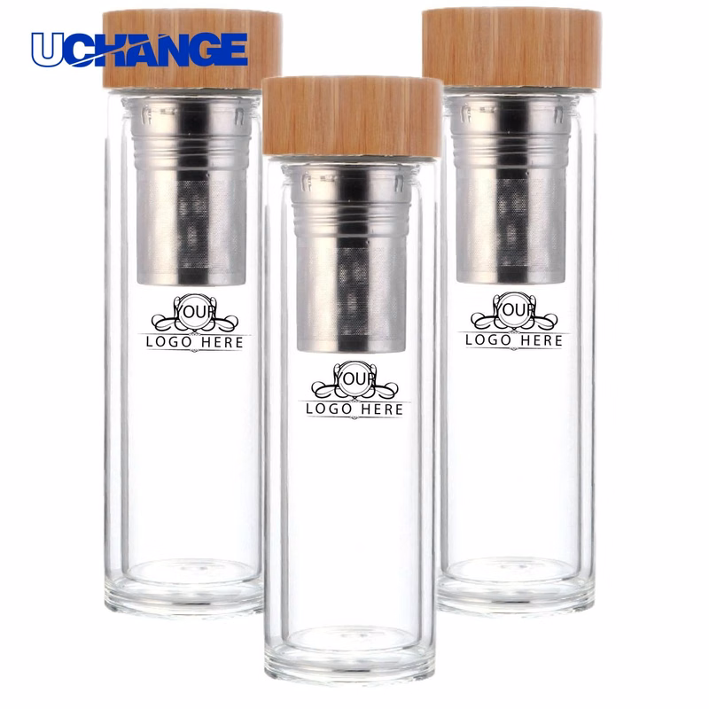 Bottle Container with Infuser for Tea