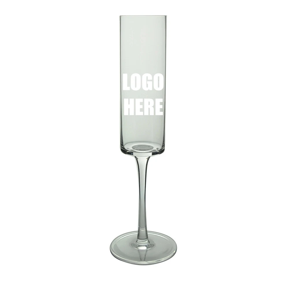 Custom 6.8 oz Champagne Flutes 1