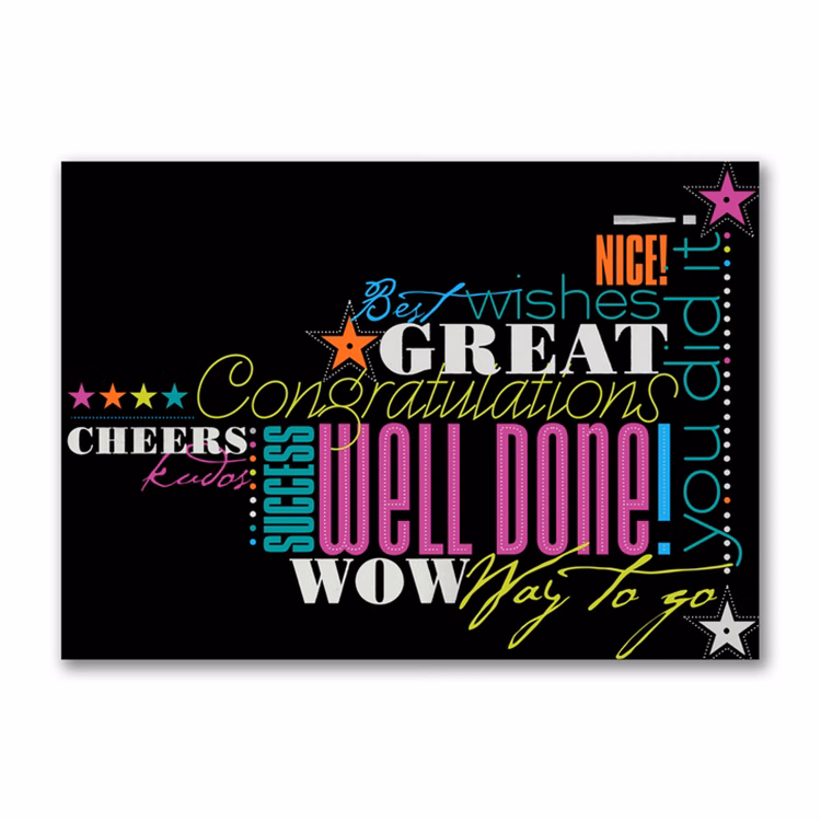 Many Cheers Congratulations Card