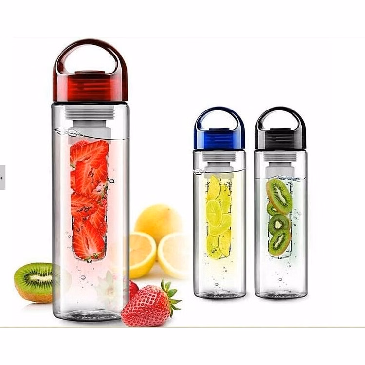 BPA free plastic fitness fruit infusion water bottle
