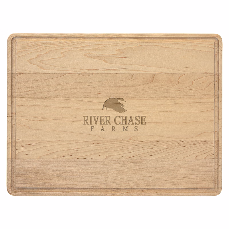 11" x 8" Maple Cutting Board with Juice Groove