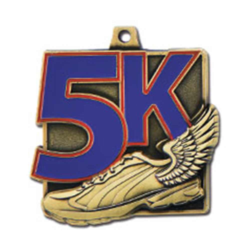 Soft Enamel Brass Medal (Simports) 1