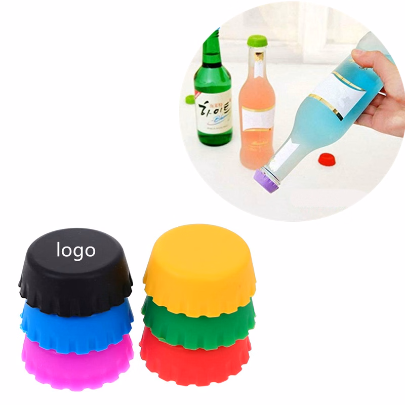 Reusable Silicone Rubber Bottle Caps