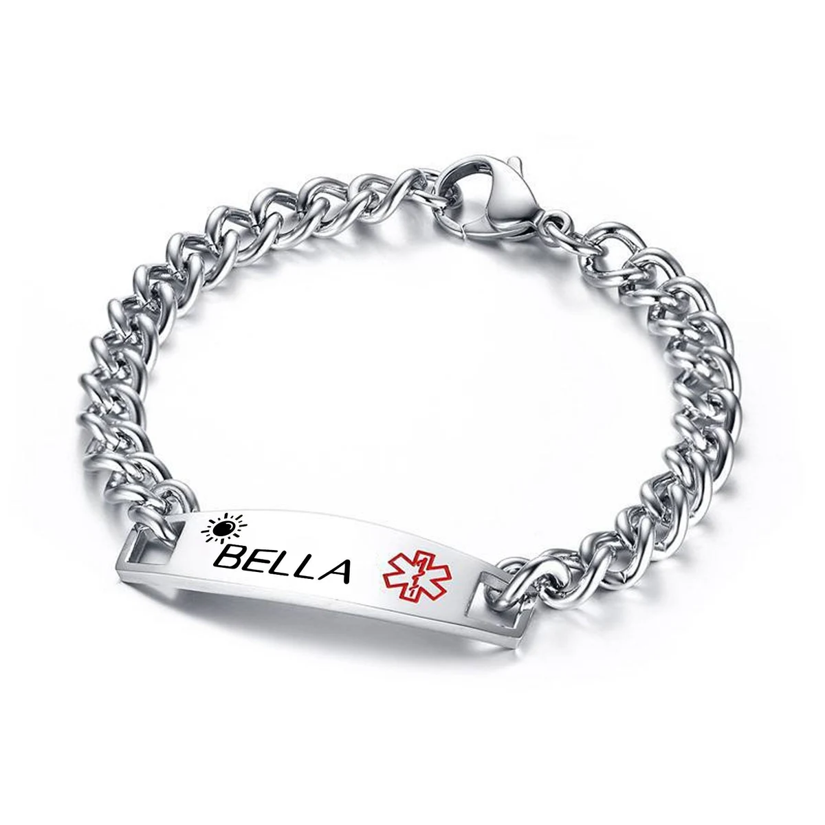 Silver Medical Bracelet 1