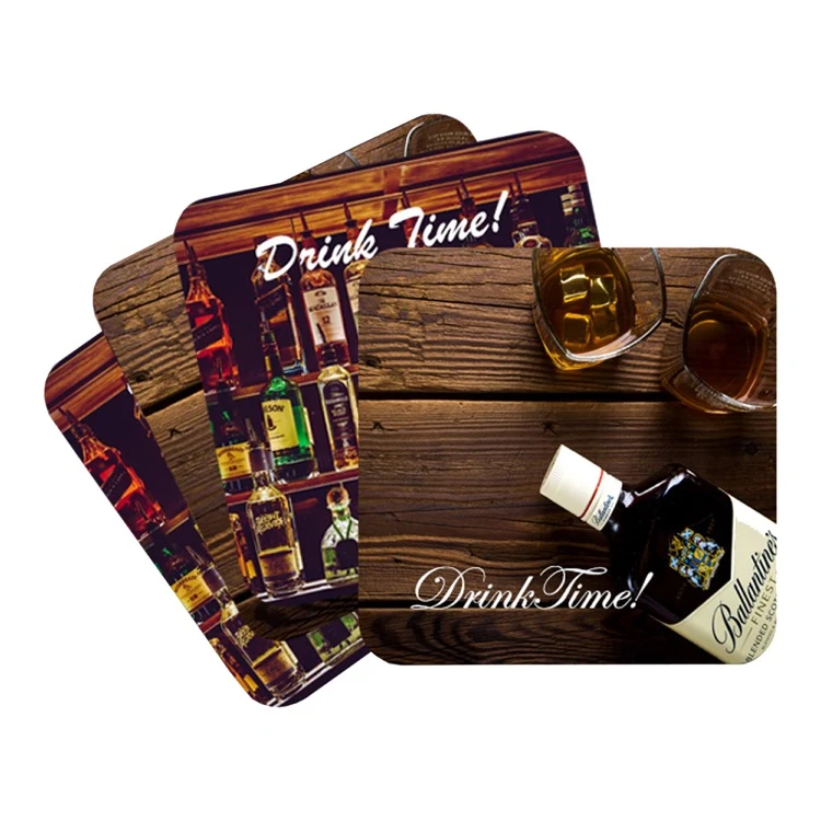 Cardboard Coaster-Square 1