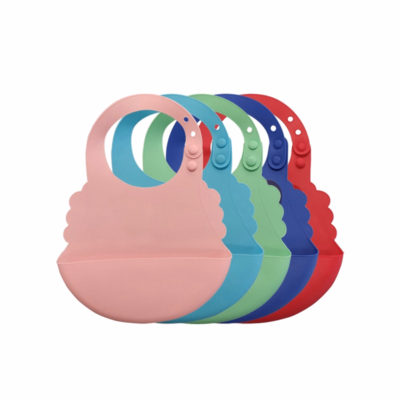 Ultra-Thin Lightweight Silicone Baby Bib Waterproof