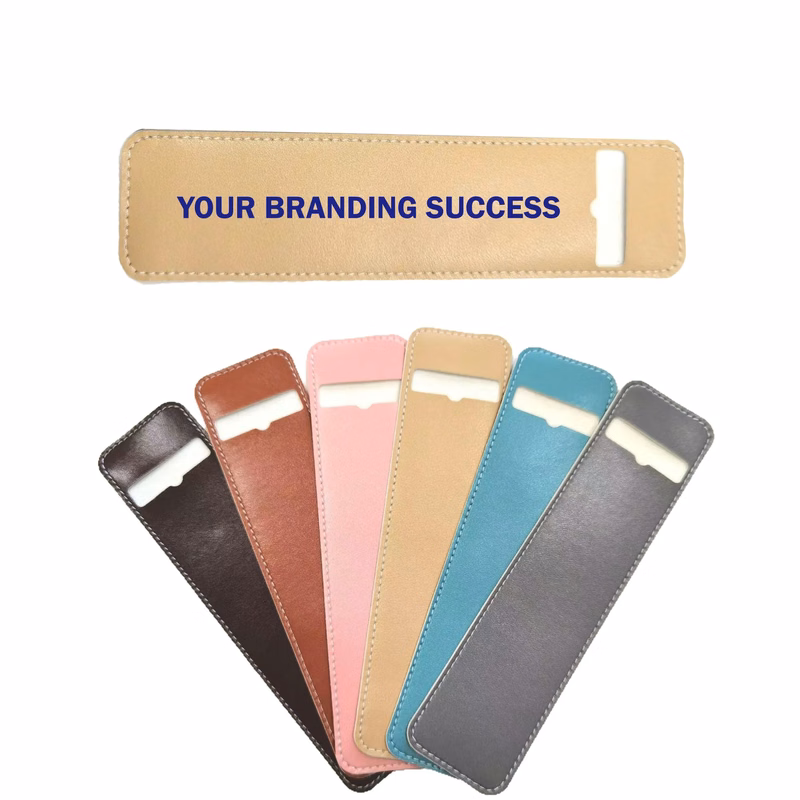 Custom Logo Leather Pen Case